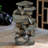 Betsabeth Weather Resistant Waterfall Fountain with Light