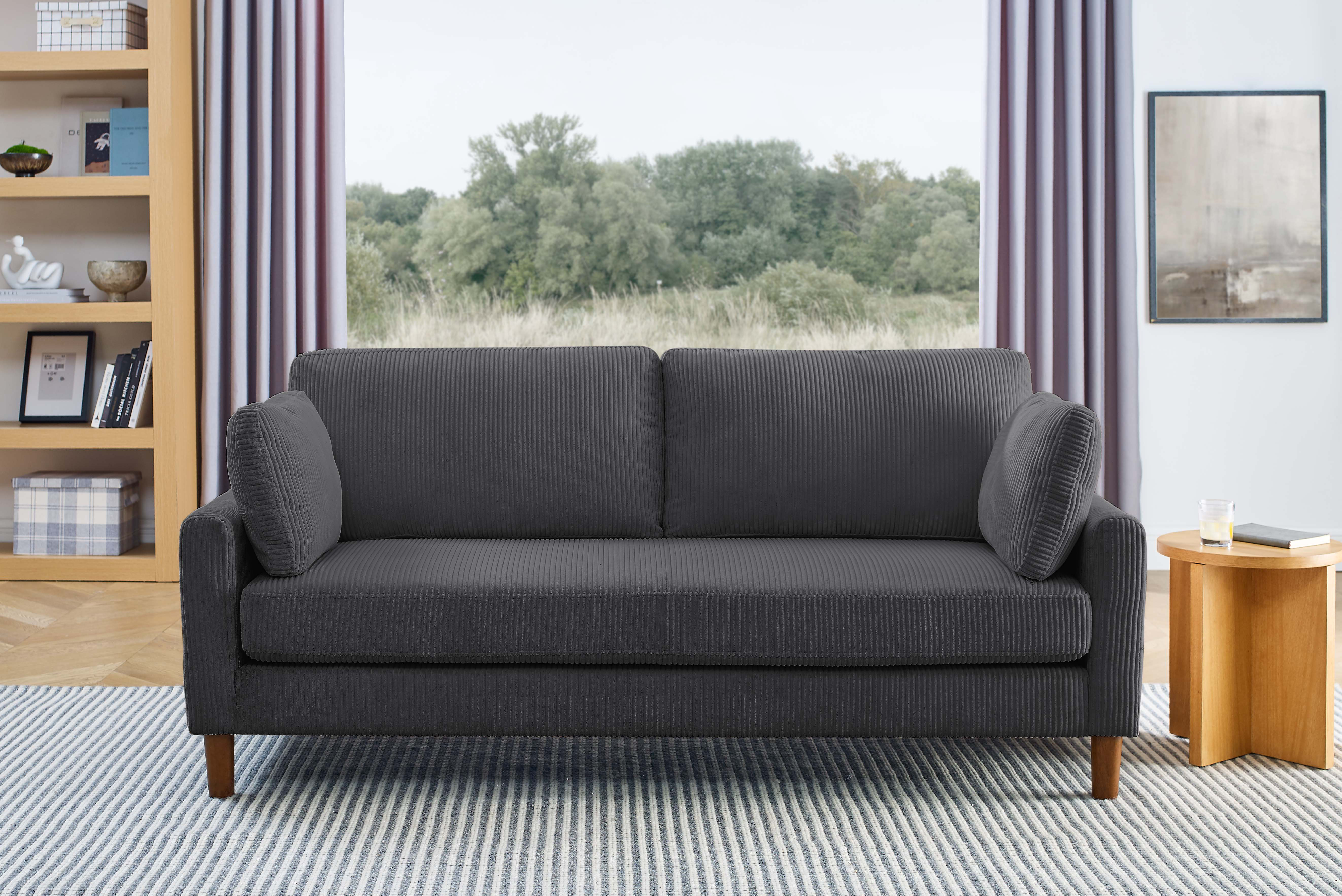 Ebern Designs Margarete 77.5'' Square Arm Sofa & Reviews - Wayfair Canada