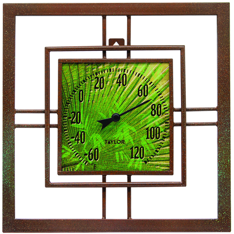 14'' Outdoor Clock Thermometer