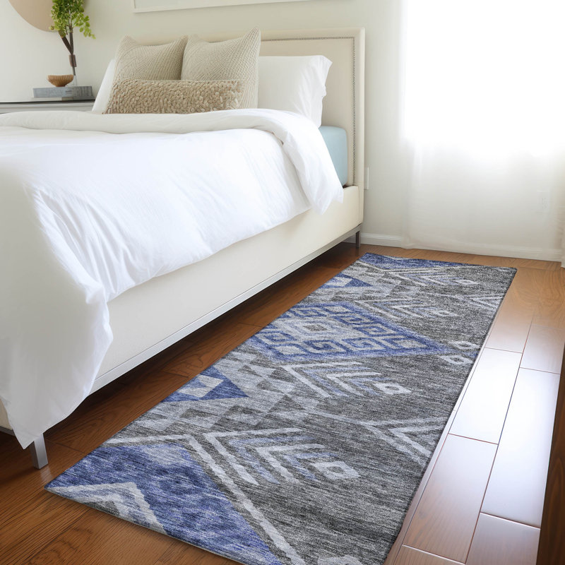  Machine Washable Indoor/Outdoor Chayden ACN1091 Rug, Runner 2'3" x 7'6"
