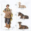 Ensemble de crèche de Noël grande figurine de Noël 11 pièces 15 po-1577060744