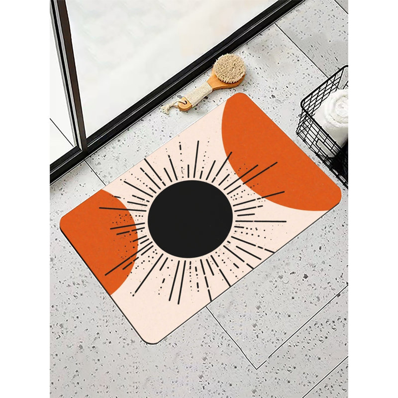 Tapis pour salle de bain Modern Sun
