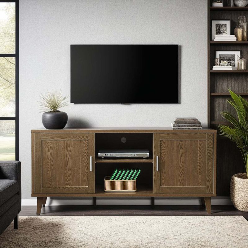 Meuble télé 60 pouces Modern pour téléviseur de 65 po ou moins, classique