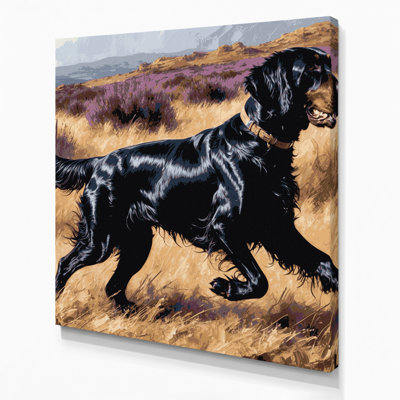 Dogs Gordon Setter Brown Canvas Wall Art