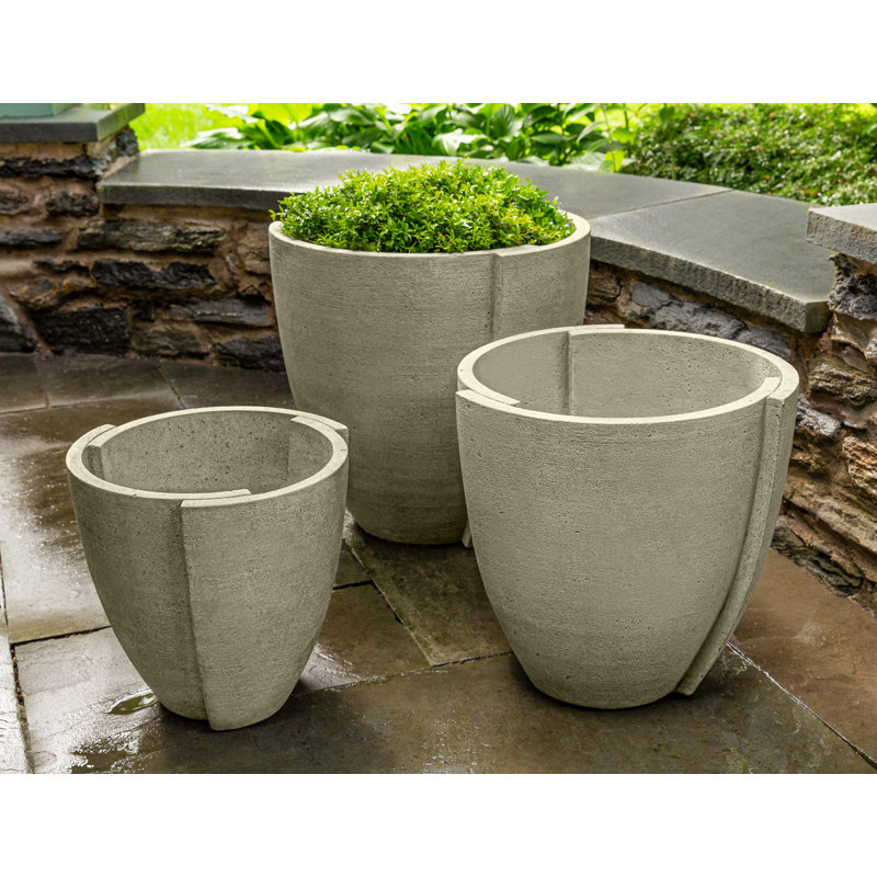 Concept Handmade Pot Planter, Graystone