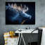  «Majestic Moon Deer. Art mural sur toile 2 pi par Ann Klee, 34 po x 26 po-1343349779