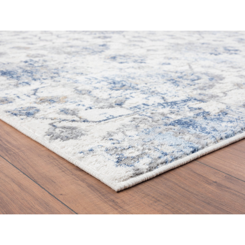 United Weavers Fachini Heirloom Blue Round Rug 7'10" RD, Round 7'1"