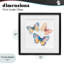 «Whimsical Butterfly Trio», reproduction encadrée sous verre, design by Creative Studio-1594844067-1594844094