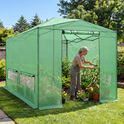 Pop Up Greenhouse 8' W x 12' D Greenhouse