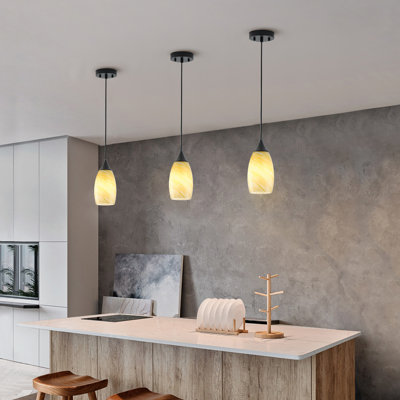Luminaire suspendu réglable à 1 lumière à intensité variable E26