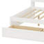 Lit de jour avec tablettes de rangement-669351700