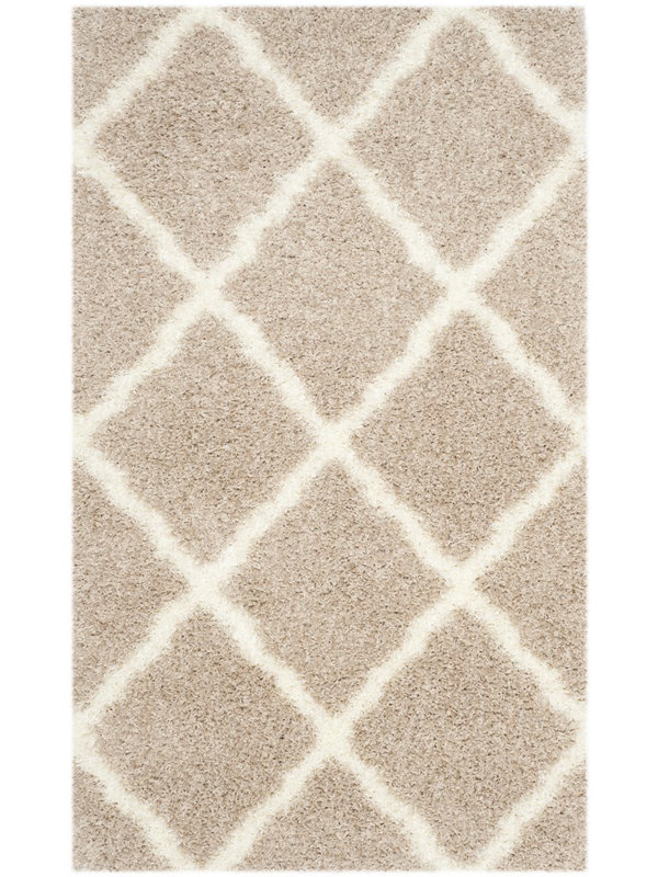 Tapis beige Bertl, Rectangle 3 pi x 5 pi