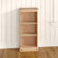 St Blazey Low Narrow 3 Shelf Bookcase, Corona Design-139574034