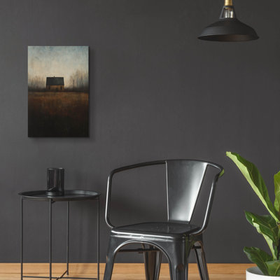  «Abandonné maison» par Svetlana Aleynikova, art mural en verre acrylique, 16 po x 24 po