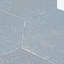 Zenith 9 po x 11 po Carreau de sol et mur texturé en porcelaine hexagonale texturée bleu indigo (paquet de 8,07 pieds carrés / boîte) - paquet de 16