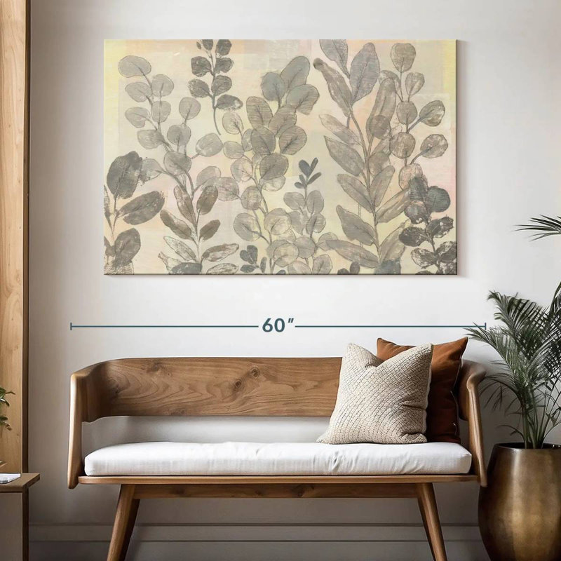 Leaf Pattern I, 34" H x 51" W