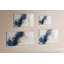 Magnetic Memo Board Whiteboard - 120 x 60 cm - With Marker and Magnets - Marble pattern