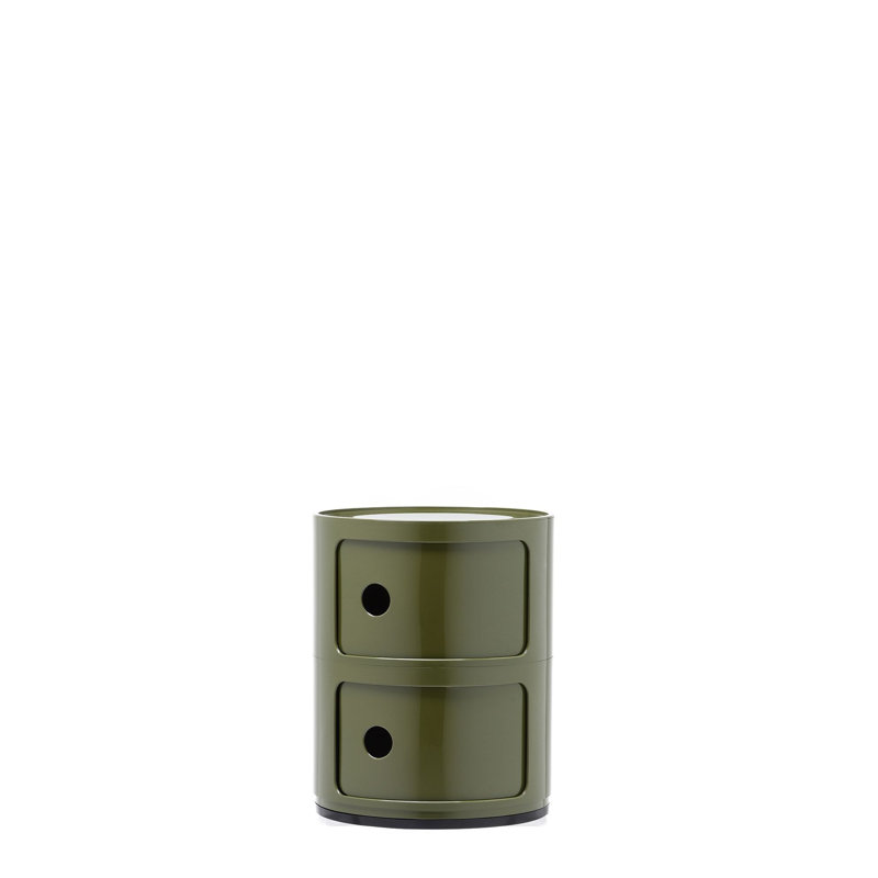 Componibili Round Modular Stacking Units, 2, Green