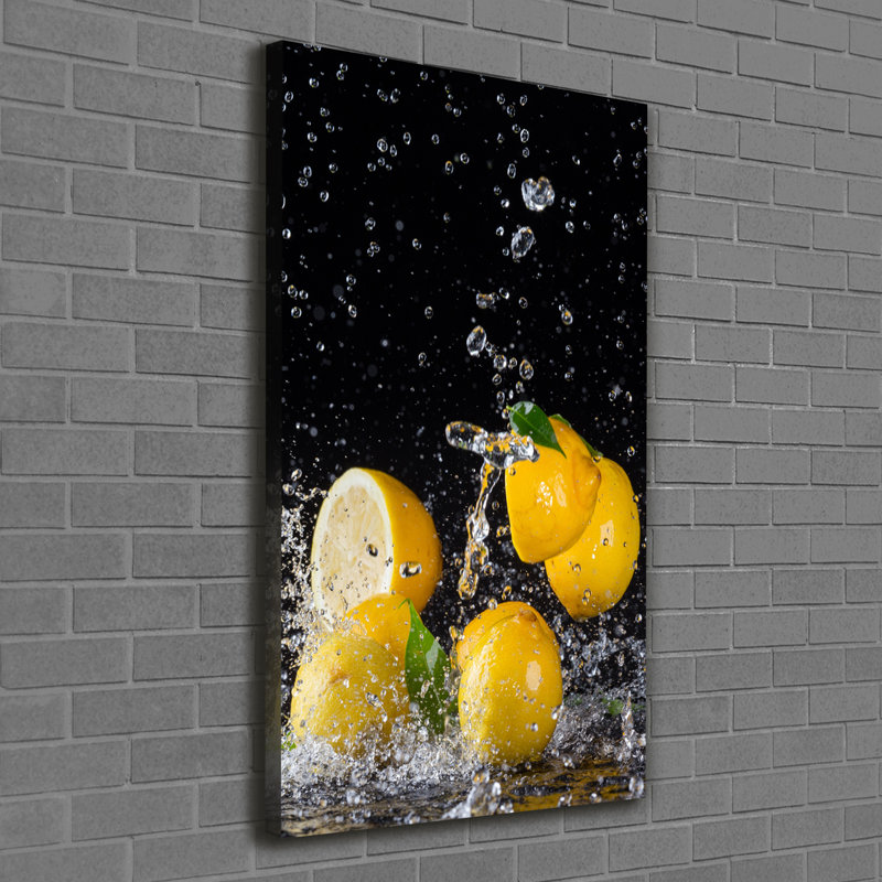 Lemon - Wrapped Canvas Print