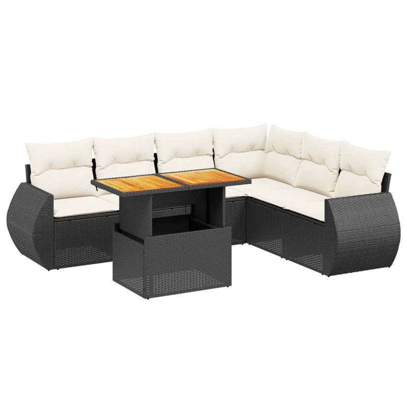 Vidaxl Garden Sofa SetModular Garden Sofa Set Rectangular Modern