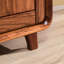 Armoire d'appoint en bois massif Jiana