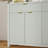 Wood Storage Sideboard With Wave-Pattern Doors,55'',Adjustable Shelves And Drawers,Modern Luxe Style-884953135
