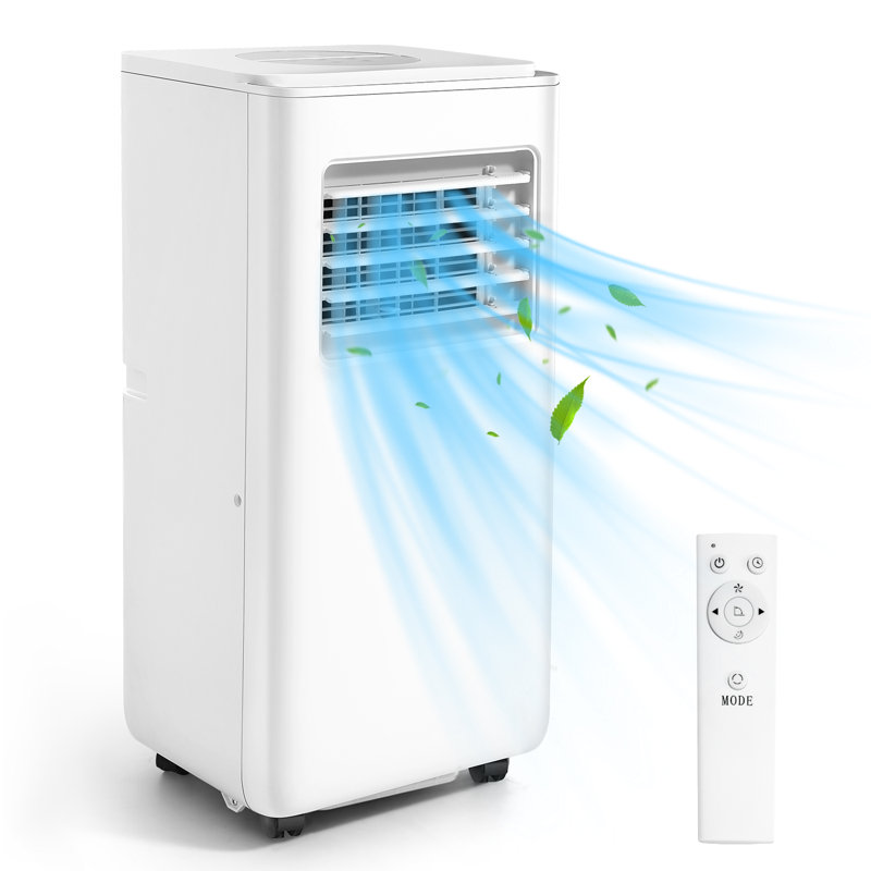 Climatiseur portatif TASTELIFE 5-en-1 8 000 BTU pour 380 pieds carrés Pi. avec télécommande incluse