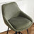Absalom Modern Industrial Swivel Upholstered 25.6'' Linen Counter Stool with Metal Frame-484732096-505018660
