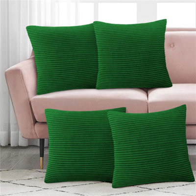Striped Square Euro Cushion Cover