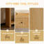 Table basse, table longue moderne, canapé en bois