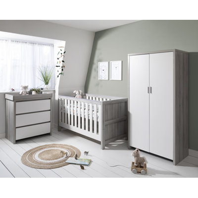 3-tlg. Babyzimmer-Set Modena