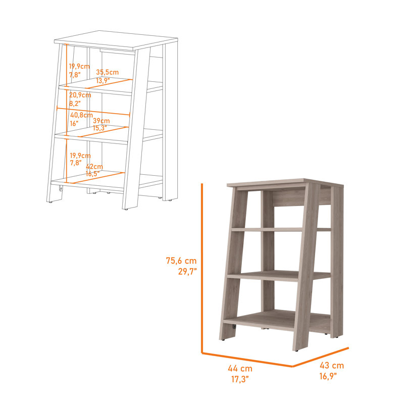 Linen Cabinet, Four Shelves
