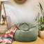 rucomfy Beanbags Classic Adult Bean Bag Chair, Plush and Delicate Velora Fabric, Pre-Filled Triple Stitched with Safety Zips, Cosy Seat for Reading, Gaming or Lounging-1939808611