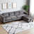 Polyester gris est en rupture de stock