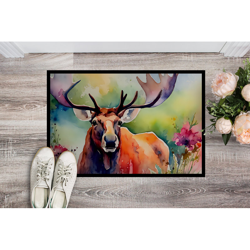 Ridah Non-Slip Doormat, 24'' W x 36'' L