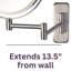 Miroir de maquillage mural 8 "Akea-1679271453