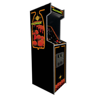Machine d'arcade pleine grandeur avec moniteur 19 po et 60 jeux rétro