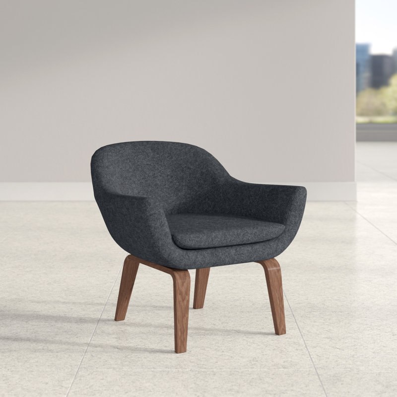 Chaise de réception Tiyren, Gris foncé