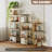 360° Rotating Bookcase, Storage And Display Spinning Corner Bookshelf For Home Office And Living Room-1453557002-1453557003