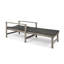 Chaise longue Hampton Wood + Wicker-1743498191
