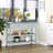 Versatile Kitchen Island With Sturdy Construction And Stylish Stainless Steel Top