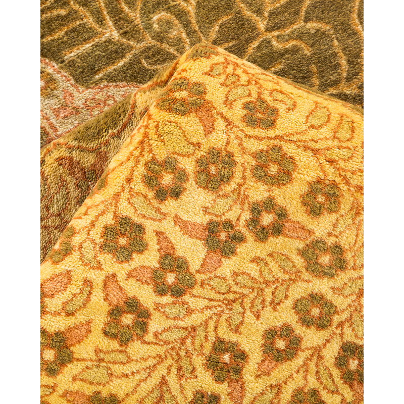 Classic One-of-a-Kind 6' 1" x 8' 10" Hand Knotted Area Rug
