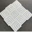 Celeste and Marble Mosaic Wall Tile