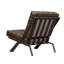 Chaise longue en cuir véritable de 25,4 po Zamire-1999650134