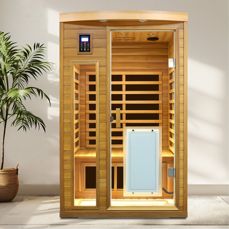 Sauna d'intérieur à infrarouge lointain pour deux personnes