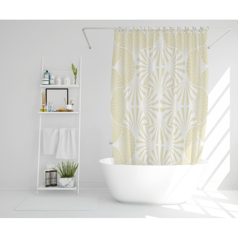 Kesha Polyester Shower Curtain Set, 168cm H x 168cm W