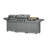 TYTUS Modular 4-Burner Gas Grill, Pellet Smoker with Cart and Gas Griddle with Cart