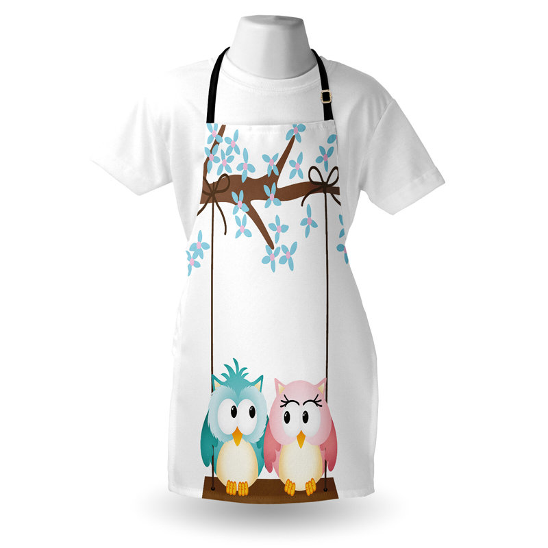 No Pattern Bib Apron