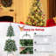 Arbre de Noël artificiel éclairé-355566634
