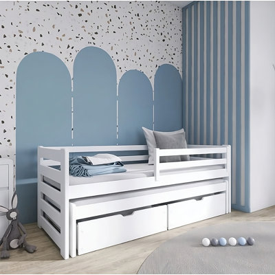 Levin Solid Wood Daybed with Trundle